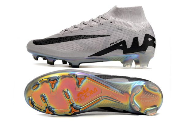 Nike Zoom Superfly 9 Dynamic Fit Elite FG Cinza - Image 3